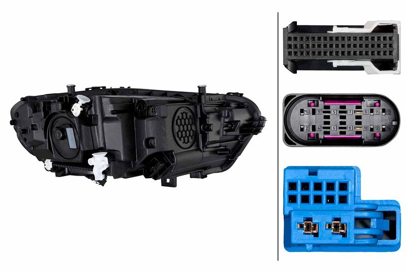 Set: 2 × Hauptscheinwerfer