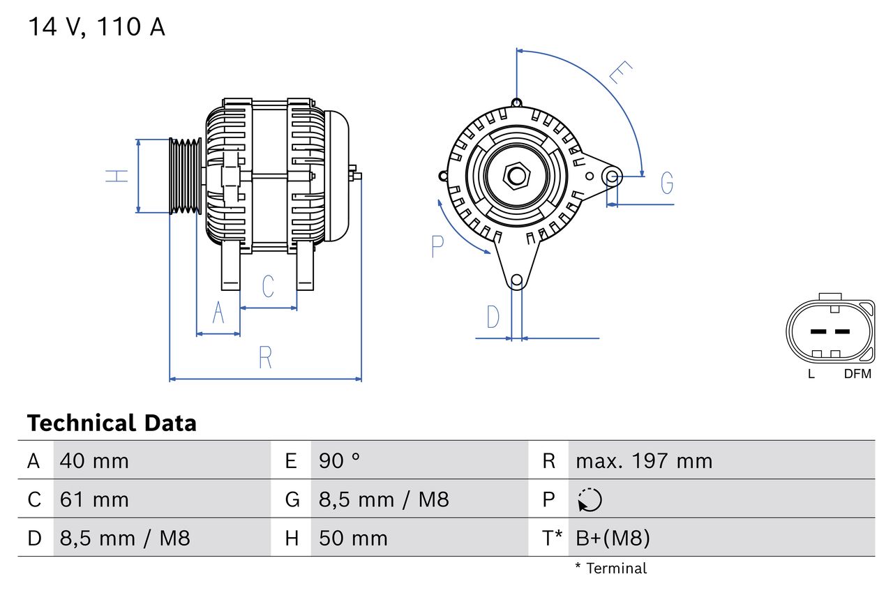 Lichtmaschine Generator