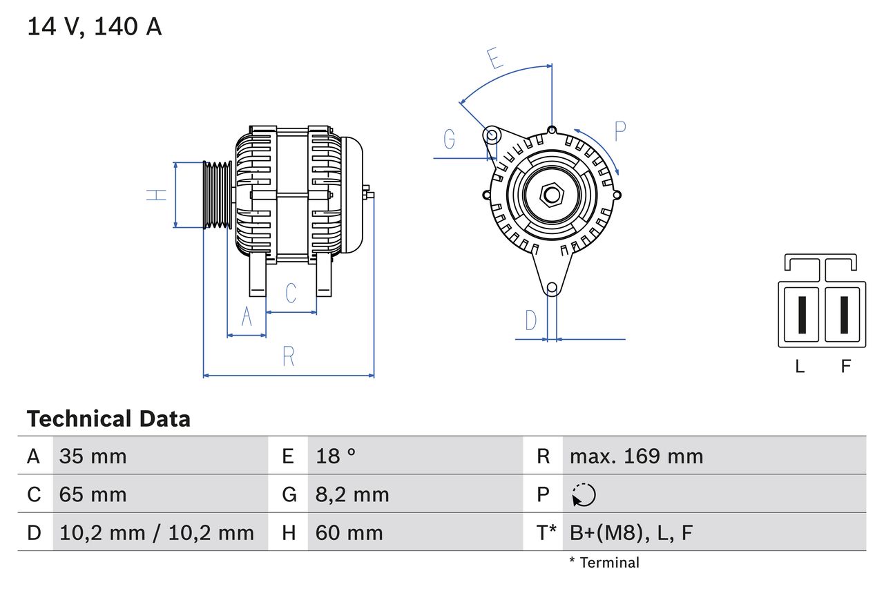 Lichtmaschine Generator