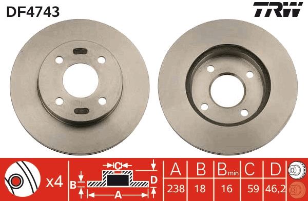 Bremsscheibe Scheibenbremse
