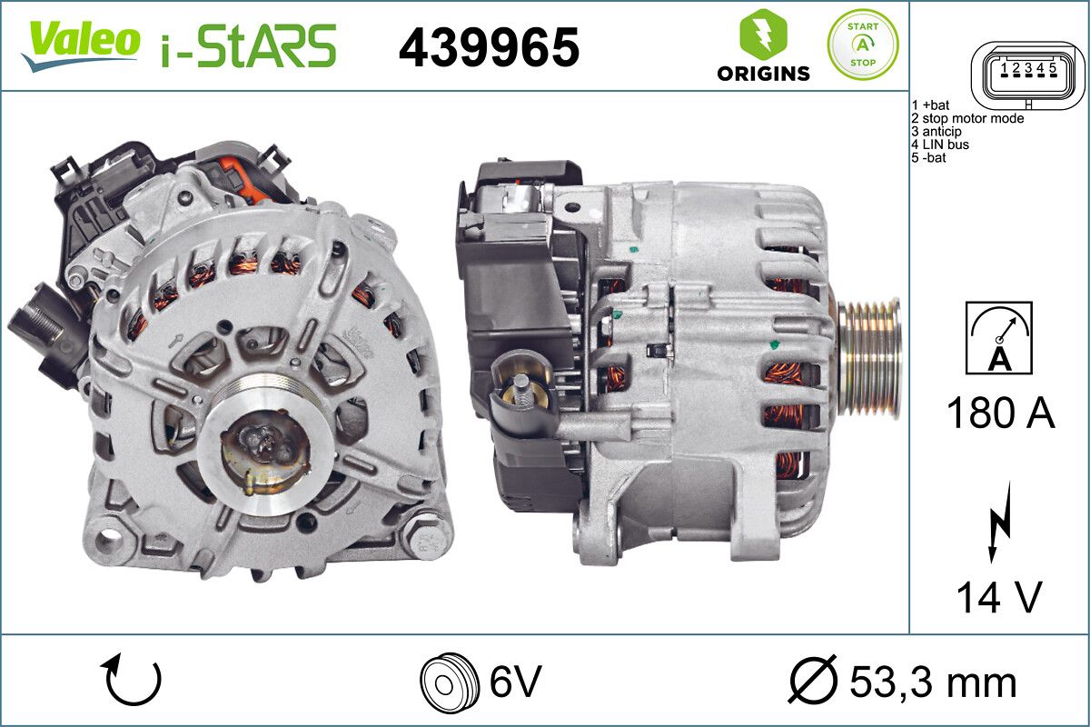 Starter AnlasserLichtmaschine Generator