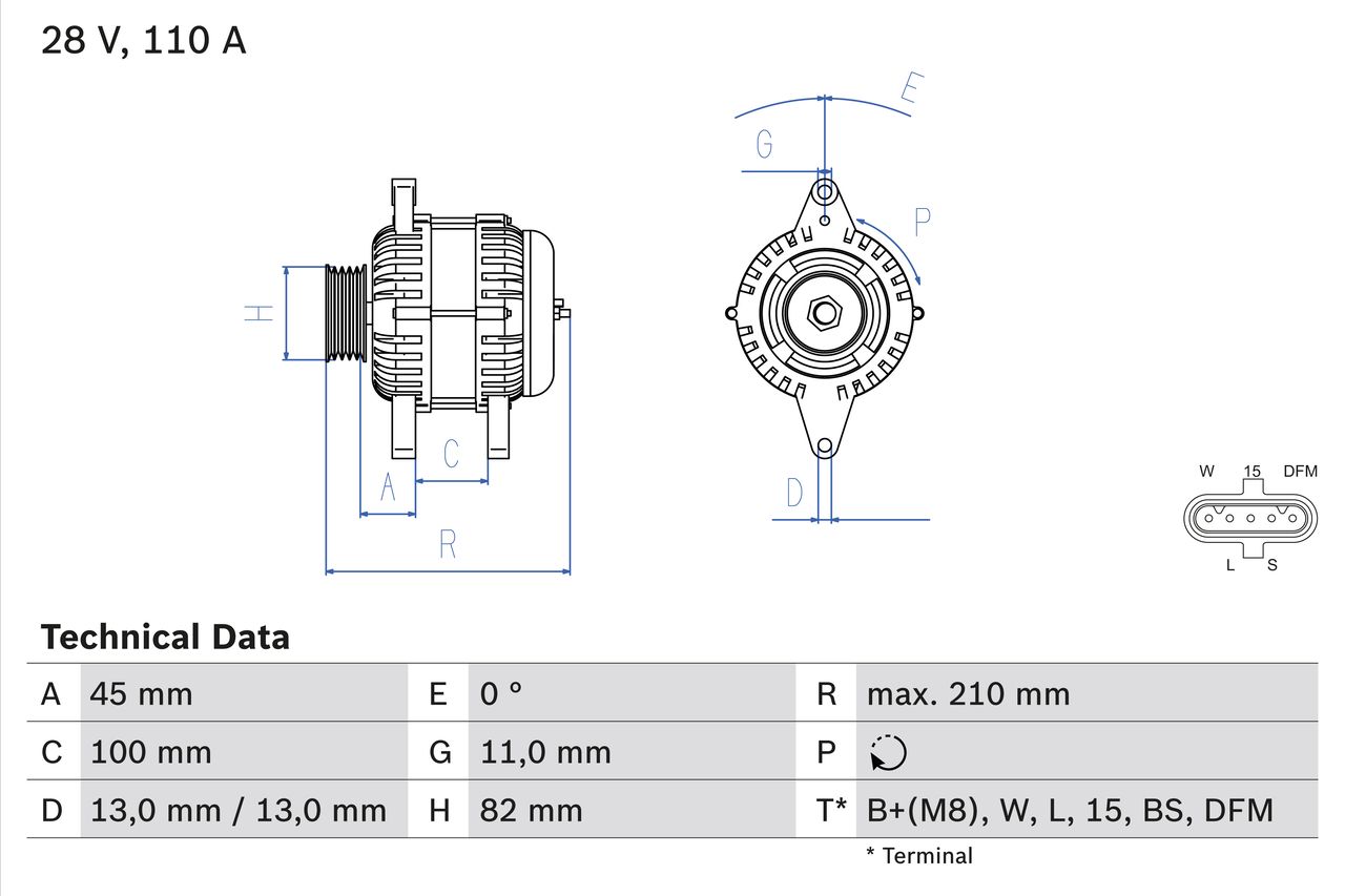 Lichtmaschine Generator