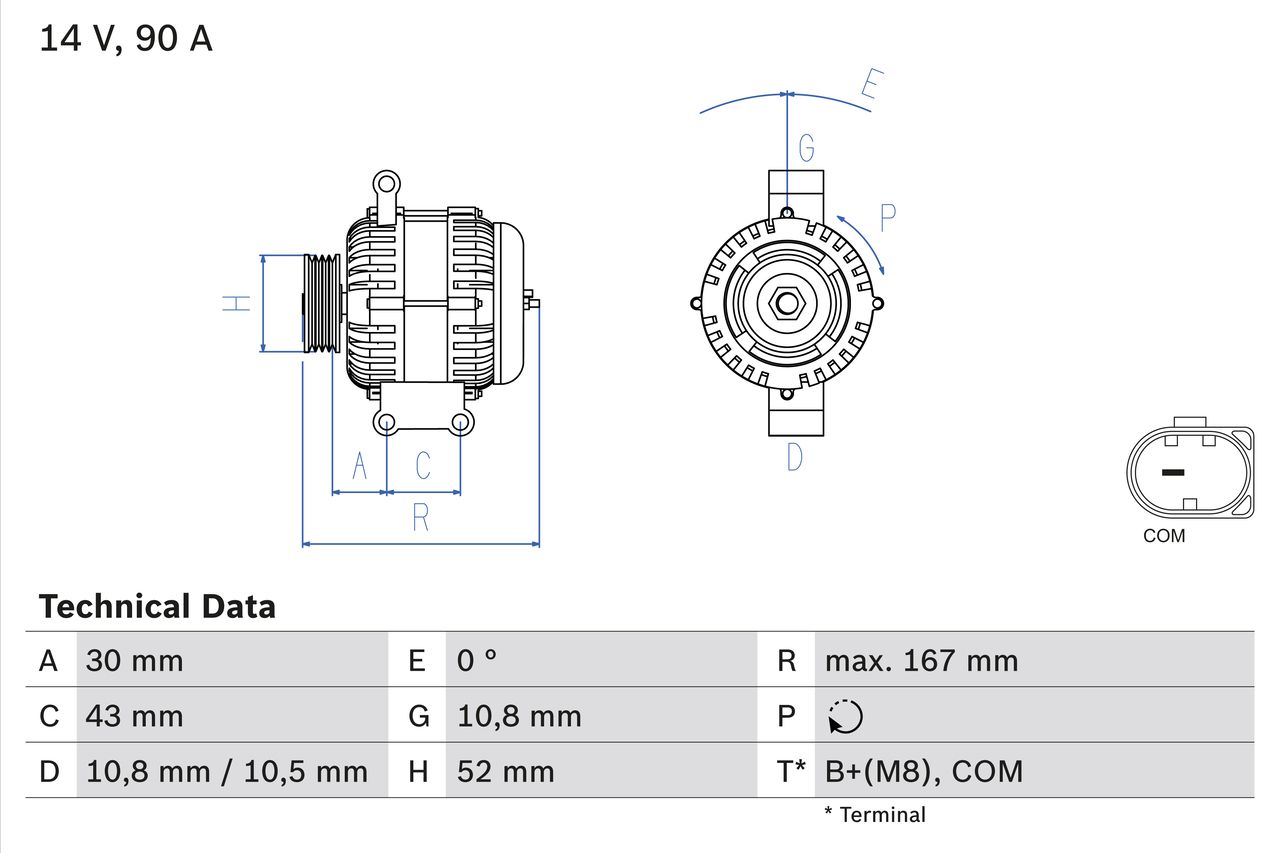 Lichtmaschine Generator