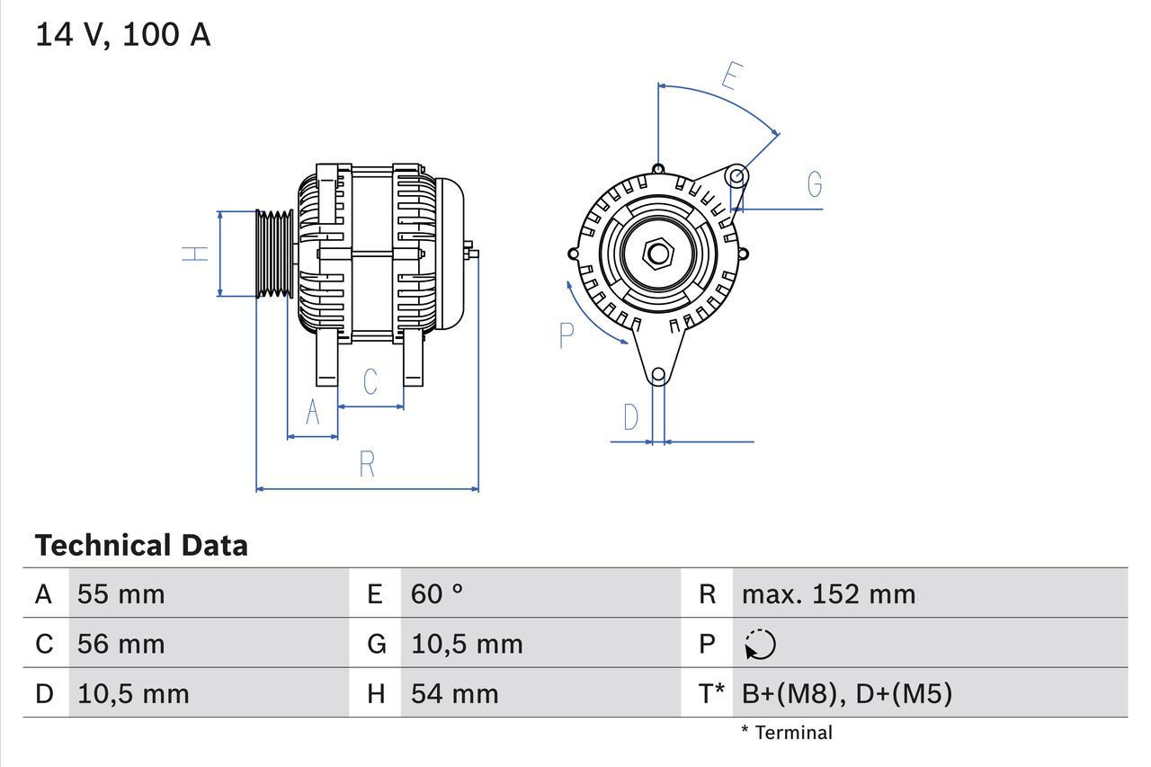 Lichtmaschine Generator