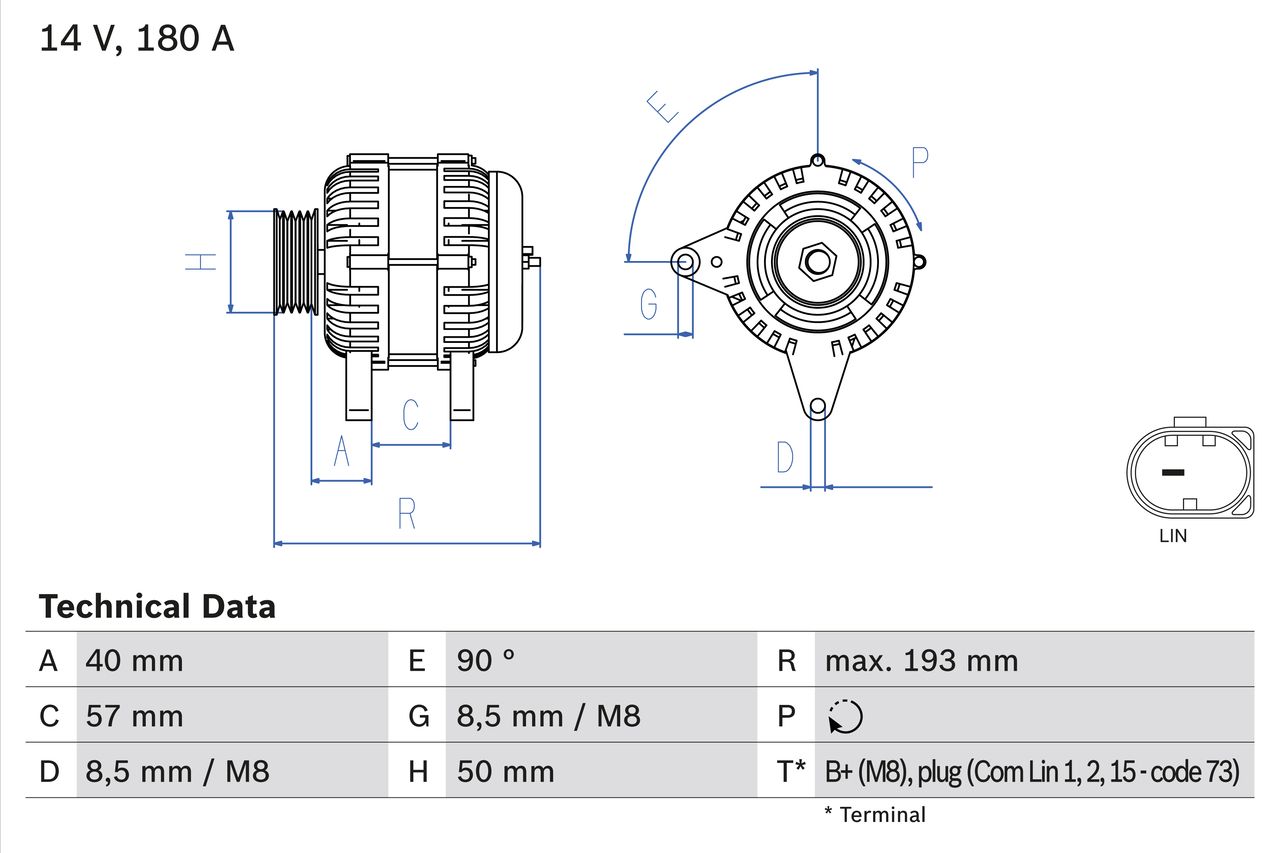 Lichtmaschine Generator