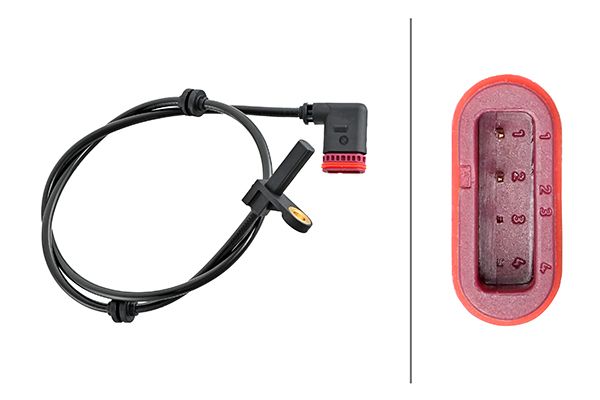 ABS Sensor Drehzahlmesser