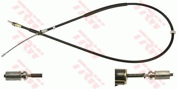 Set: 2 × Feststellbremsseil
