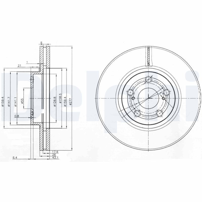 Bremsscheibe Scheibenbremse