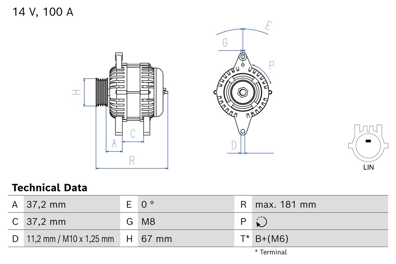 Lichtmaschine Generator
