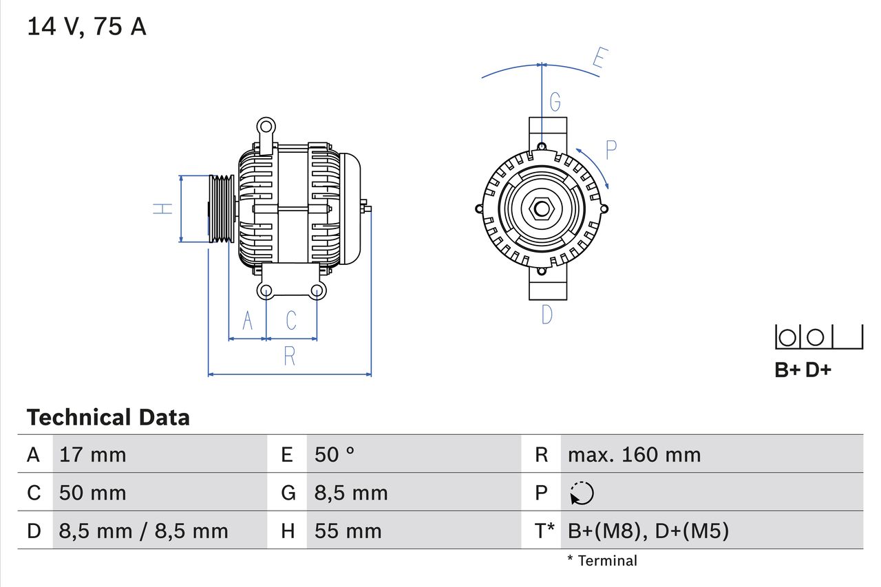 Lichtmaschine Generator