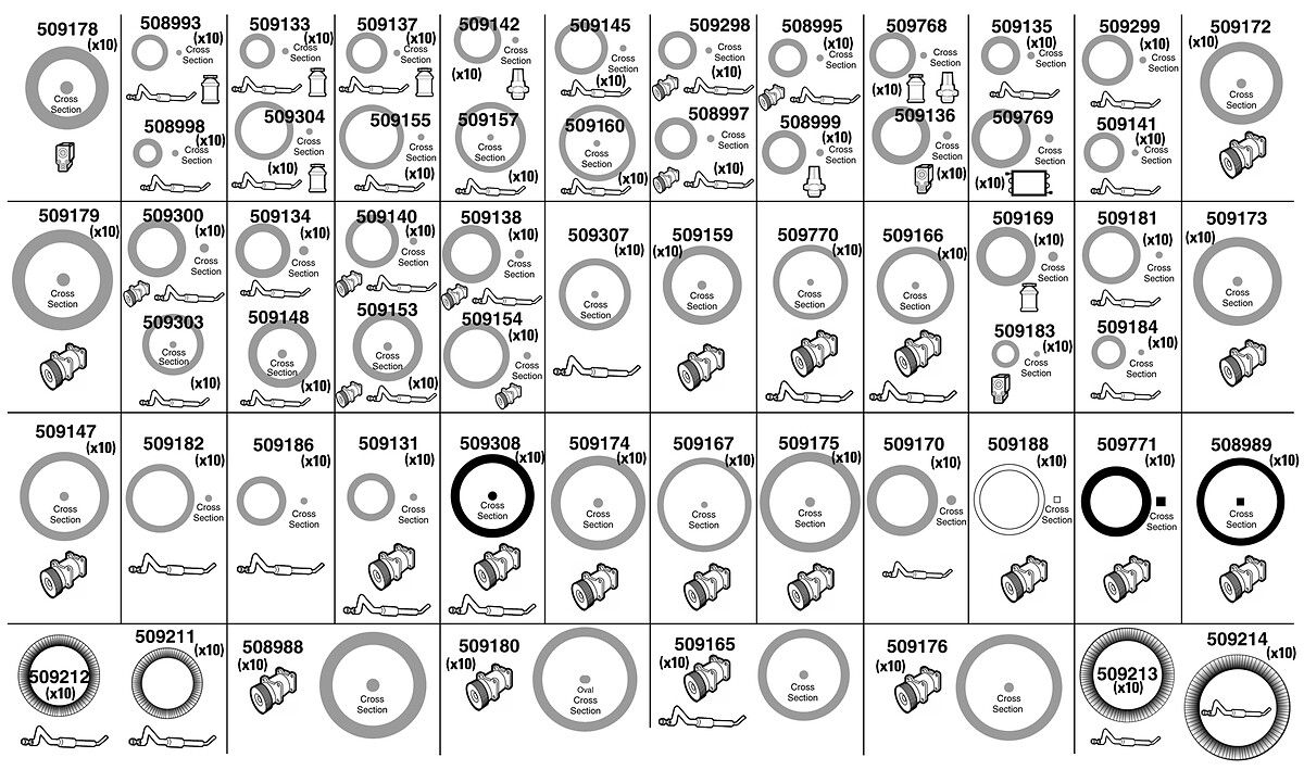 O Ring Reparaturset