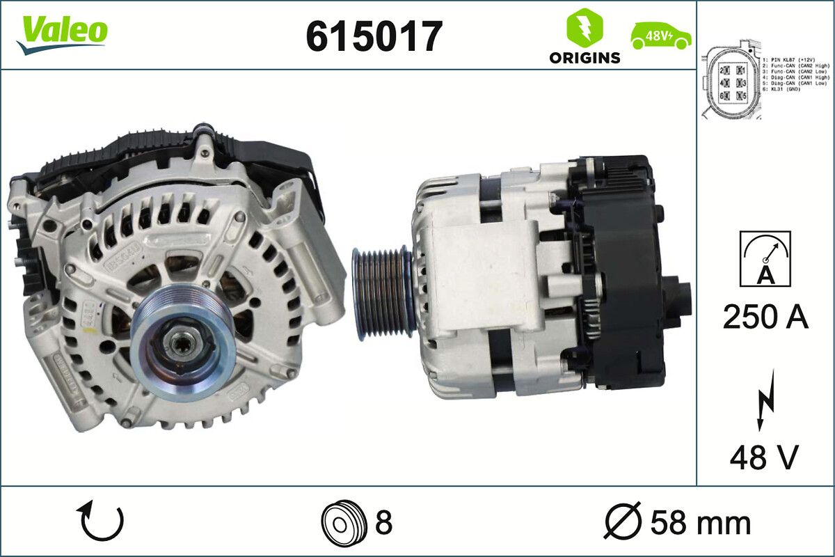 Starter AnlasserLichtmaschine Generator
