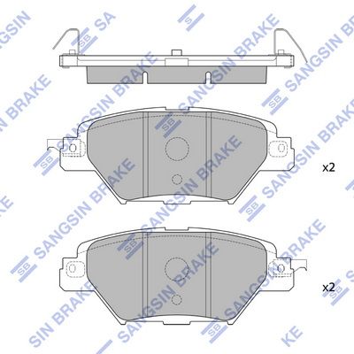 Bremsbelag Satz Bremsscheibe Scheibenbremse