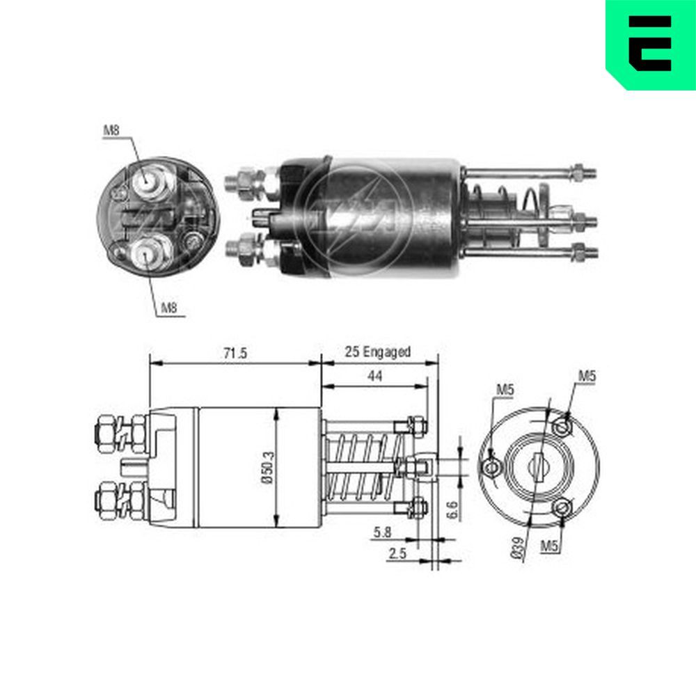 Anlasser Elektromagnet