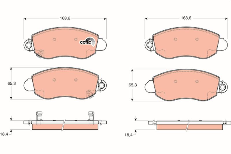 Bremsbeläge