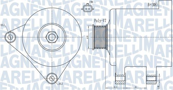 Lichtmaschine Generator