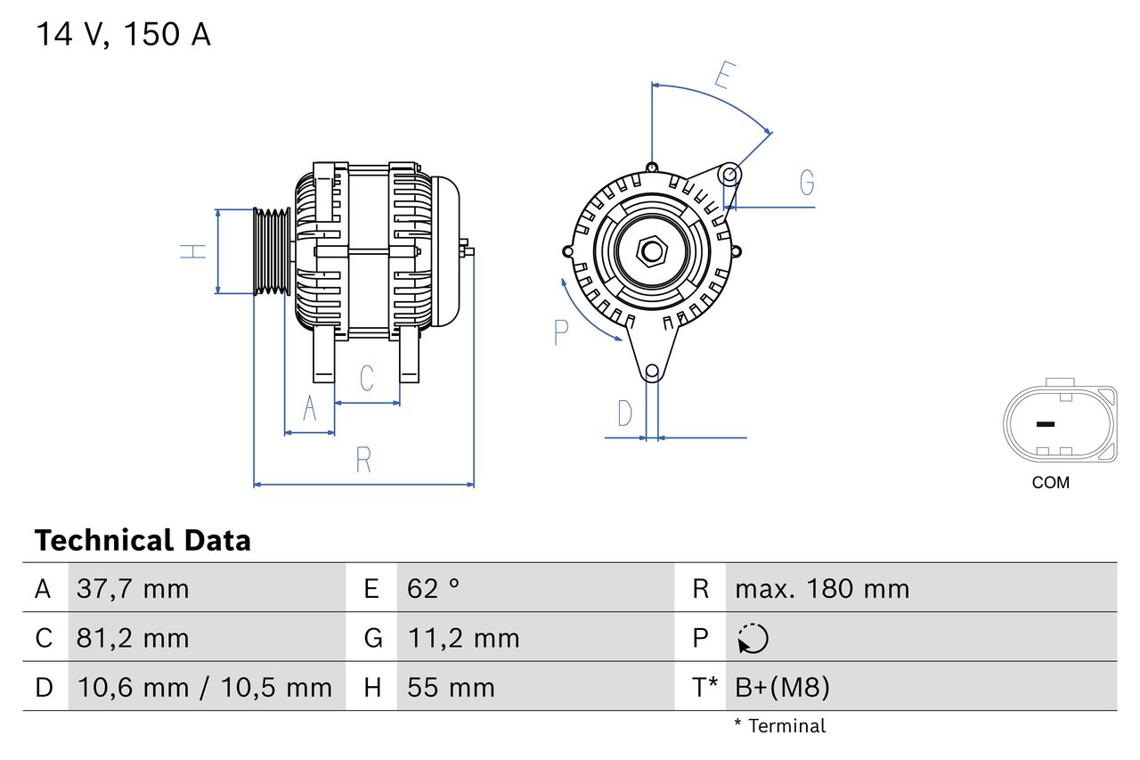 Lichtmaschine Generator