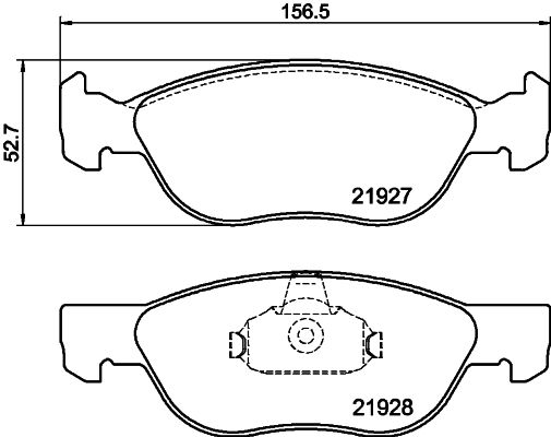 Bremsbelag Satz Bremsscheibe Scheibenbremse