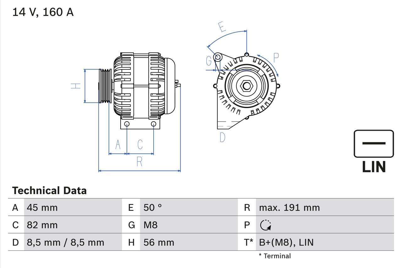 Lichtmaschine Generator