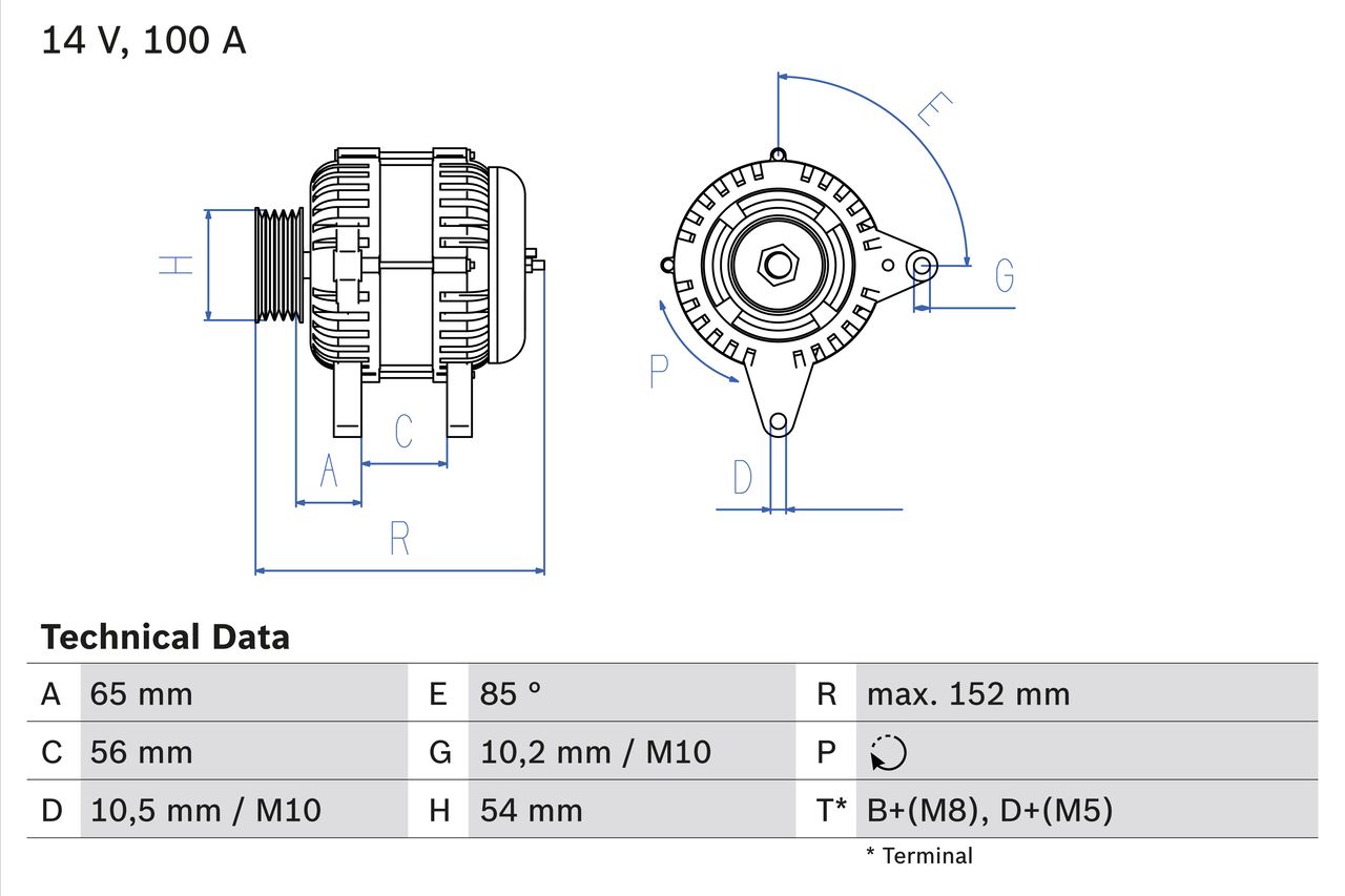 Lichtmaschine Generator