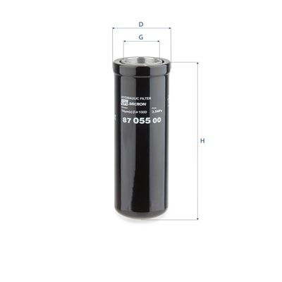 Arbeitshydraulik Filter Hydraulische Anlage
