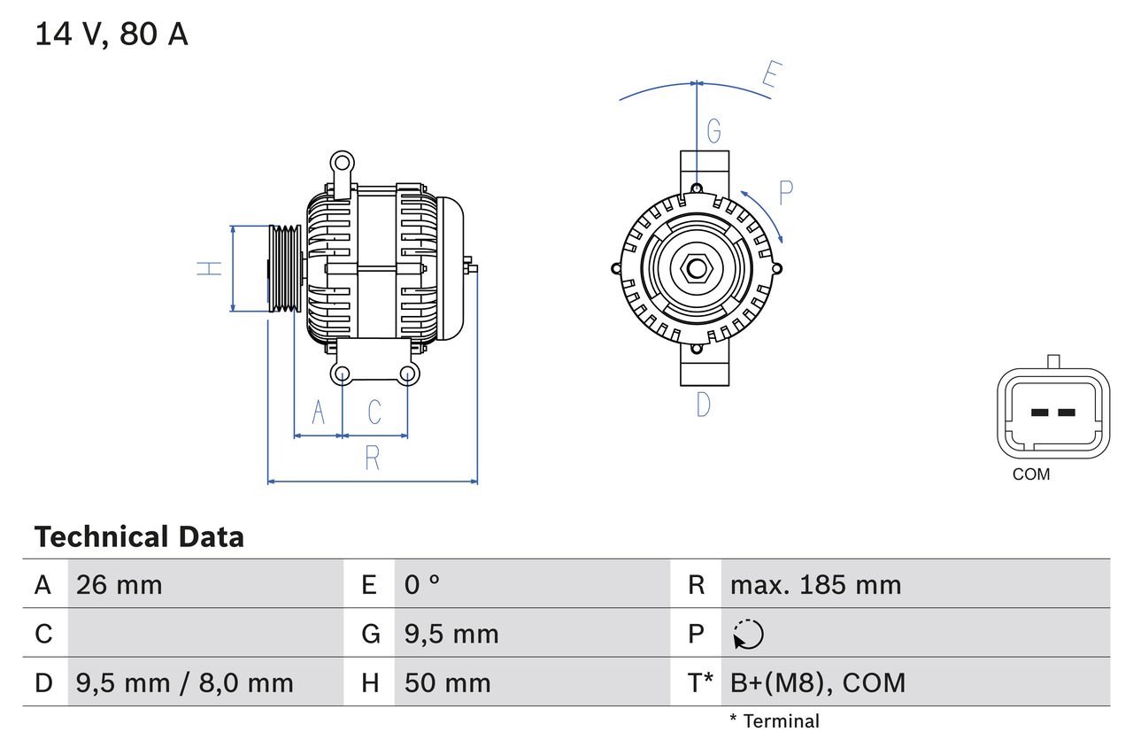 Lichtmaschine Generator