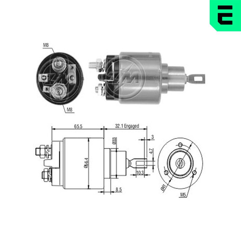 Anlasser Elektromagnet