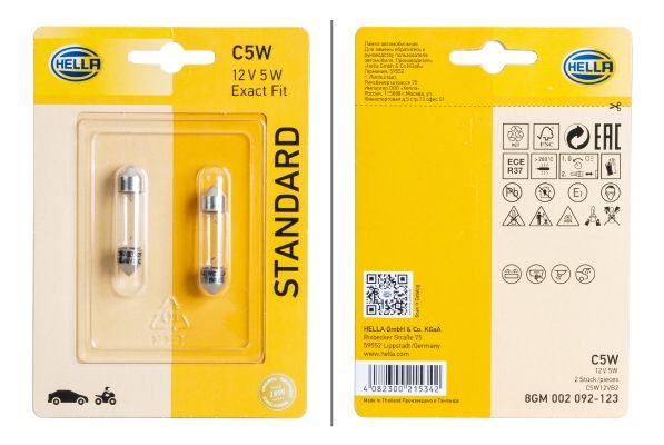 Glühlampe Kennzeichenbeleuchtung Kennzeichenleuchte