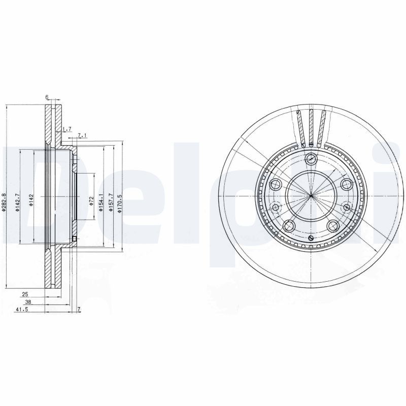 Bremsscheibe Scheibenbremse