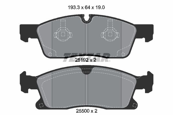 Bremsbelag Satz Bremsscheibe Scheibenbremse