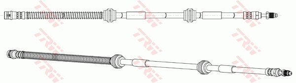 Set: 2 × Bremsschlauch