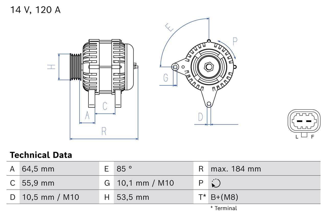 Lichtmaschine Generator