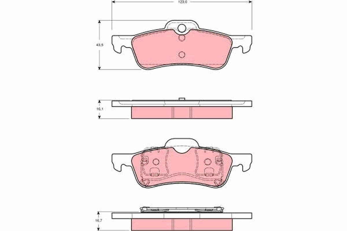 Bremsbeläge