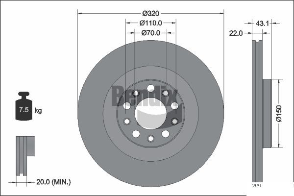 Bremsscheibe Scheibenbremse