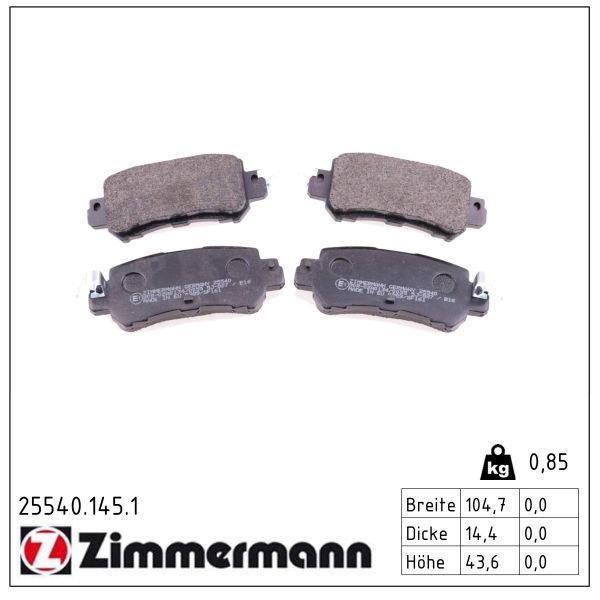 Bremsbelag Satz Bremsscheibe Scheibenbremse