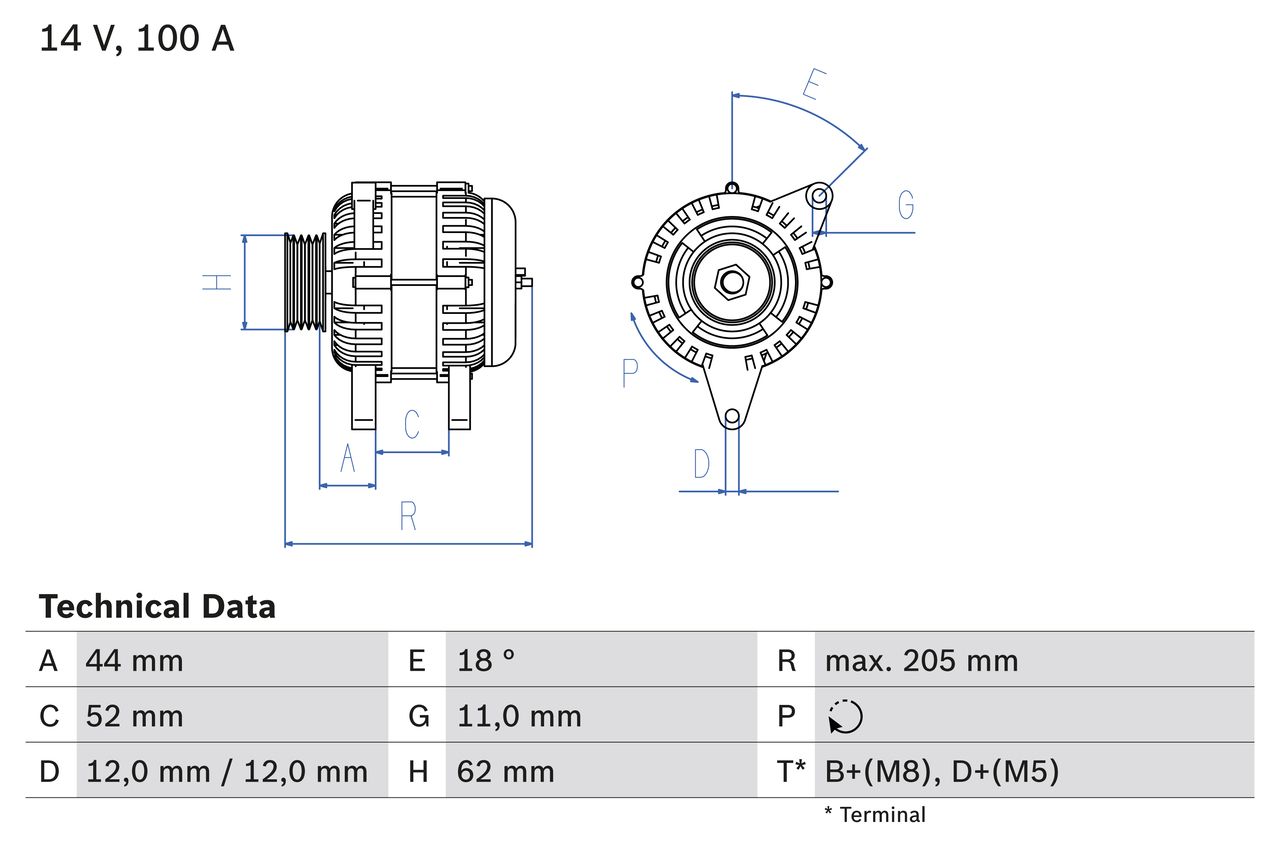 Lichtmaschine Generator