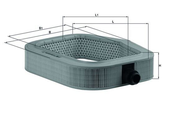 Luftfilter Motorluftfilter Filter