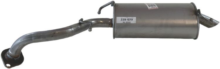 Endschalldämpfer Auspuff Schalldämpfer