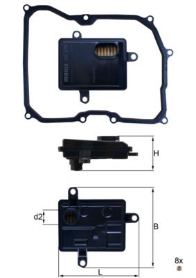Hydraulikfilter Automatikgetriebe