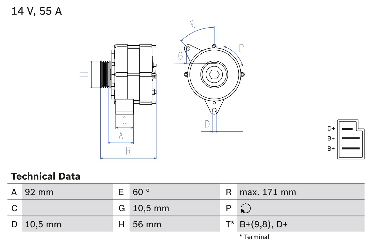 Lichtmaschine Generator