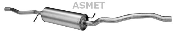 Mittelschalldämpfer Auspuff