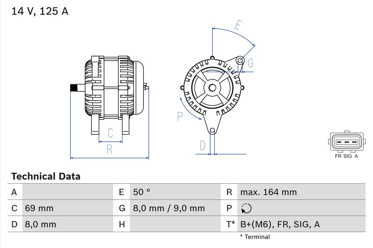 Lichtmaschine Generator