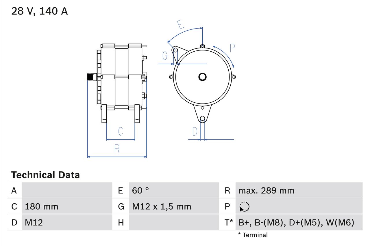Lichtmaschine Generator