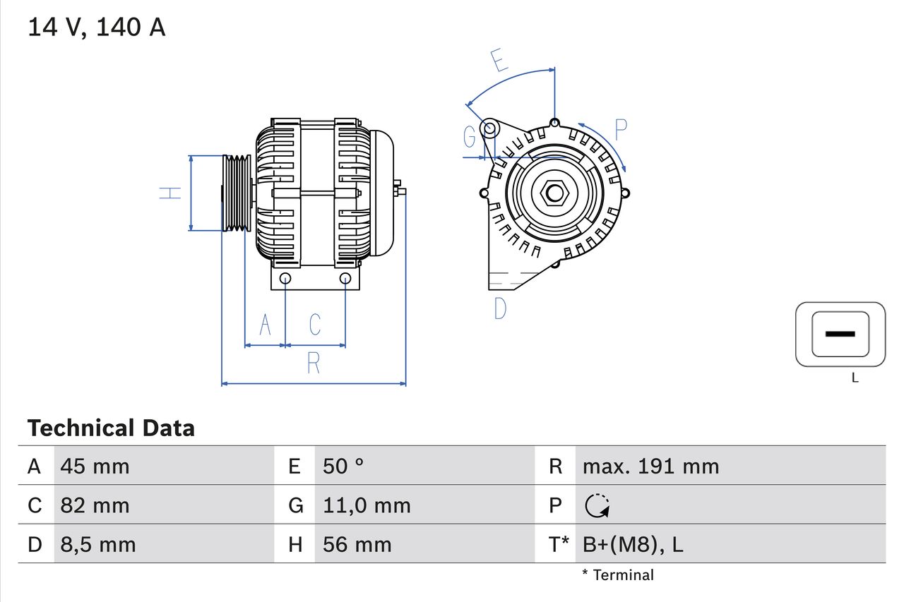 Lichtmaschine Generator