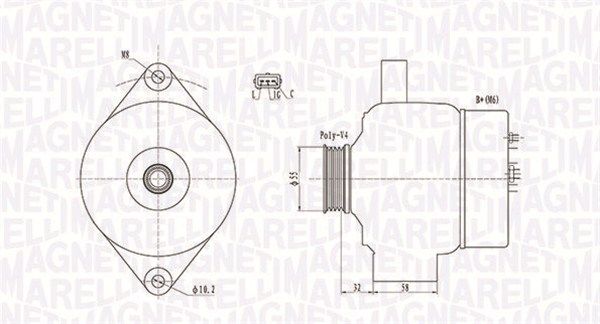 Lichtmaschine Generator