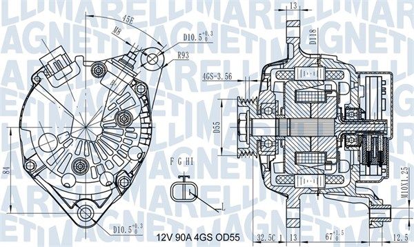 Lichtmaschine Generator