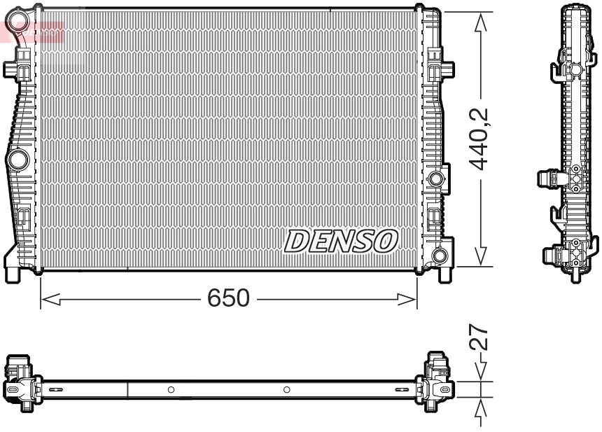Kühler Wasserkühler Motorkühler
