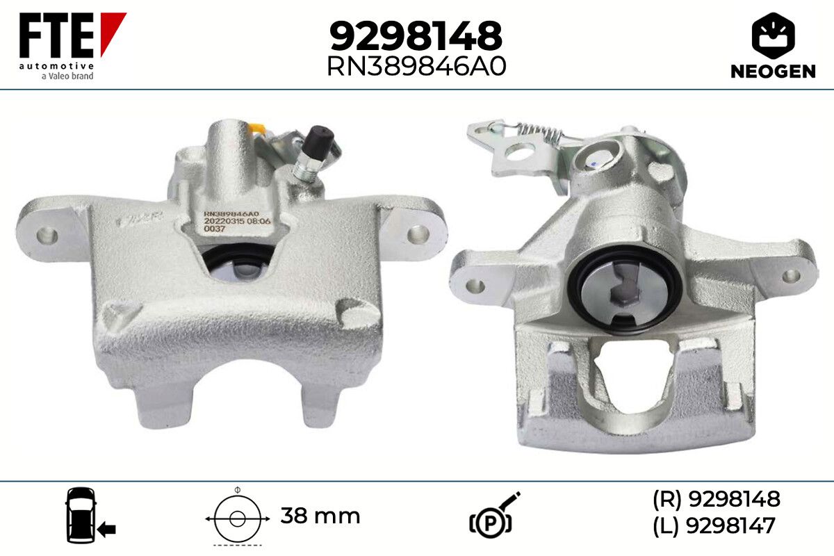 Bremssattel Bremszange