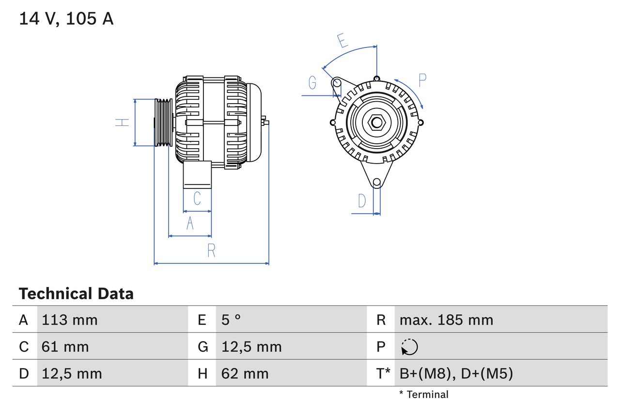 Lichtmaschine Generator