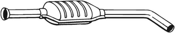 Mittelschalldämpfer Auspuff